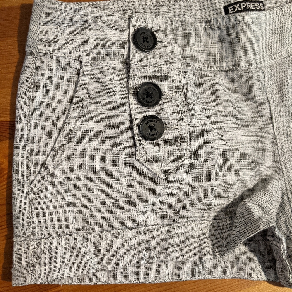 Express Linen Shorts - Picture 2 of 5